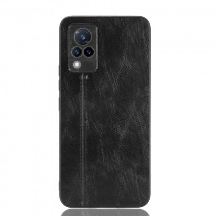 Hoesje Vivo V21 5G Leder Effect Couture