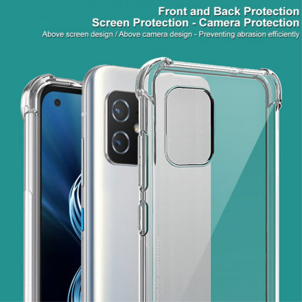 Azus Zenfone 8 Transparant Zijdeglans IMAK Hoesje