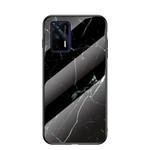 Cover Realme GT 5G Premium kleuren gehard glas