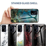 Cover Realme GT 5G Premium kleuren gehard glas