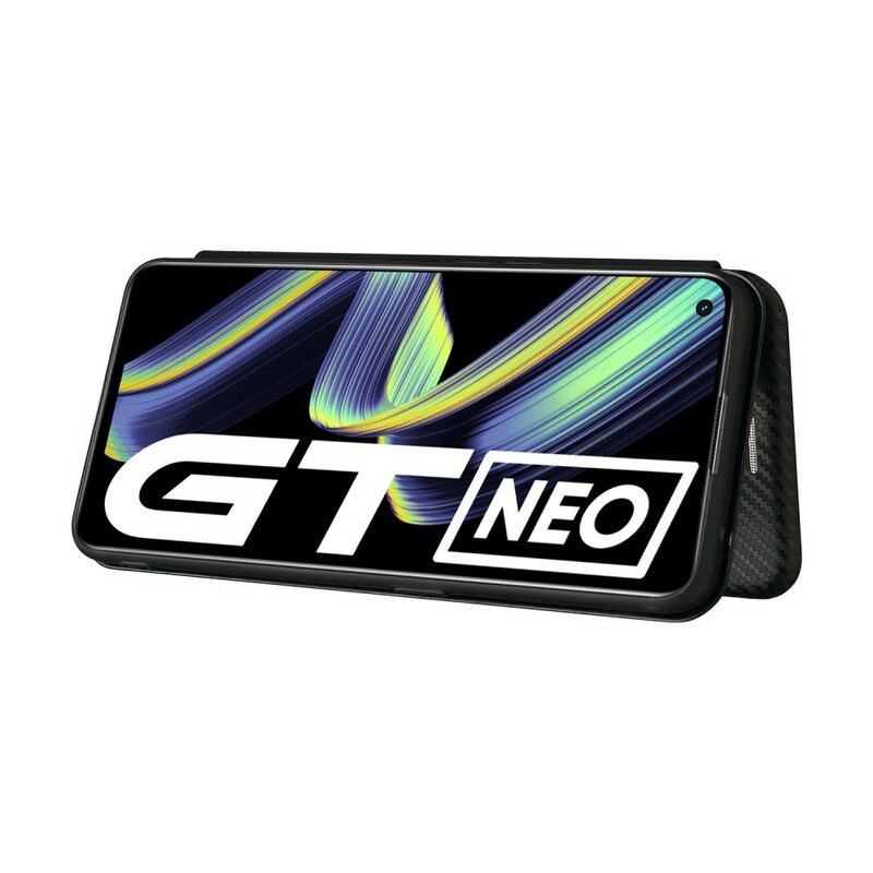 Flip Cover Realme GT 5G Silicone Carbon