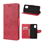 Xiaomi Mi 10 Lite Hoesje Alleen Vlinders met Koord Xiaomi Mi 10 Lite Hoesje Alleen Vlinders met Koord