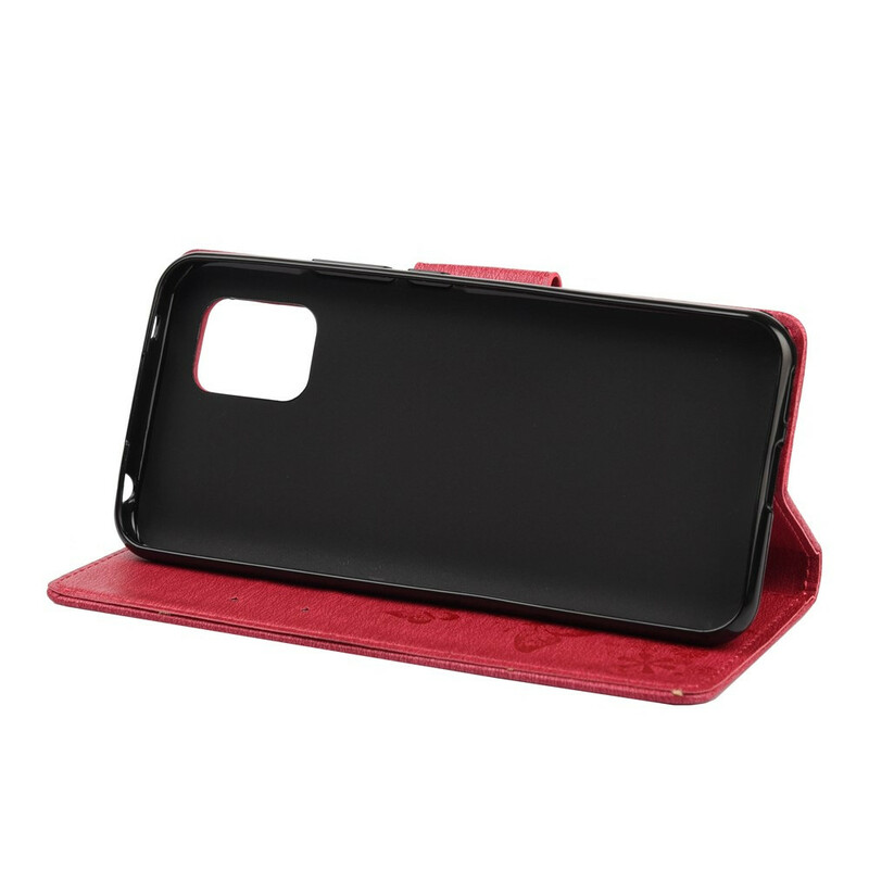 Xiaomi Mi 10 Lite Hoesje Alleen Vlinders met Koord Xiaomi Mi 10 Lite Hoesje Alleen Vlinders met Koord