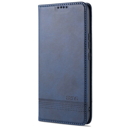 Flip Cover Xiaomi Mi 10 Lite Lederen Stijl AZNS