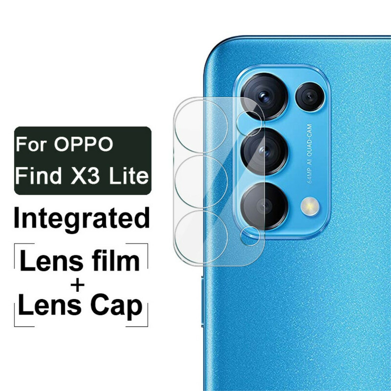 Beschermende lens van gehard glas voor Oppo Vind X3 Lite IMAK