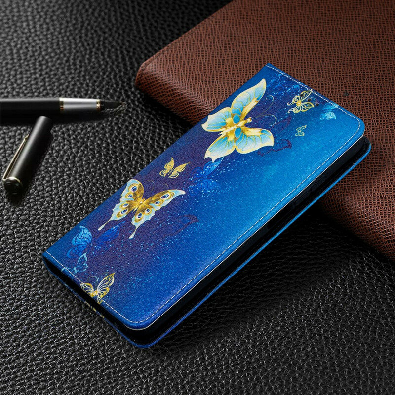 Flip Cover Xiaomi Mi 10T / 10T Pro Gekleurde Vlinders