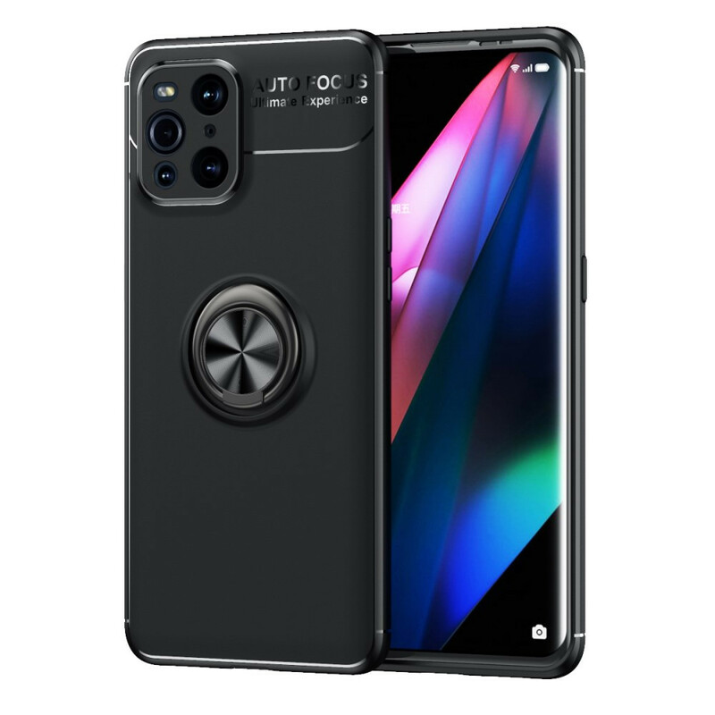 Oppo Find X3 / X3 Pro Hoesje Roterende Ring