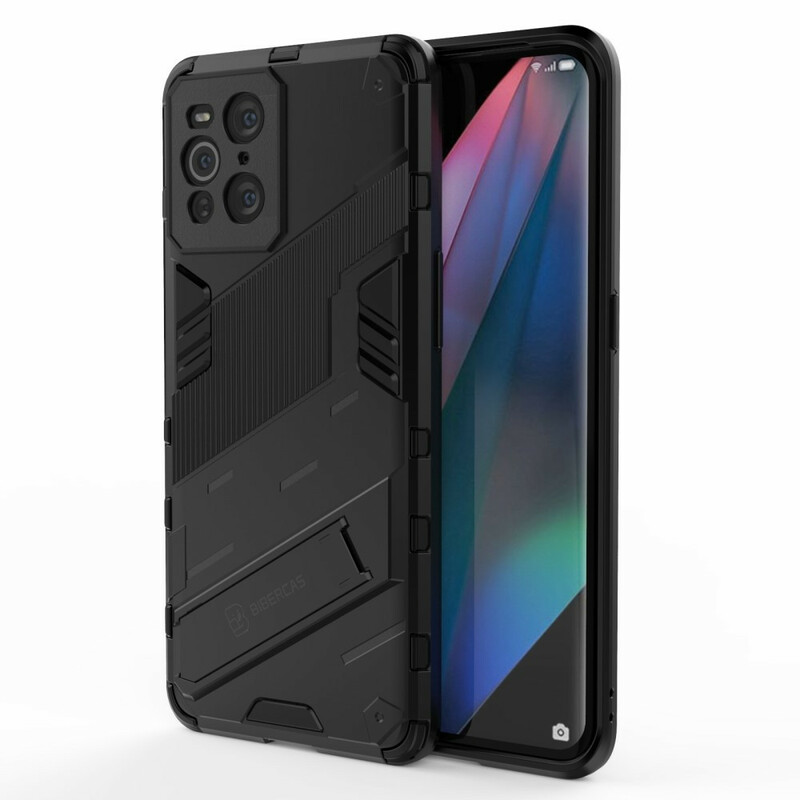 Oppo Find X3 / X3 Pro Hoesje Afneembare Hands Free Stand met twee standen Oppo Find X3 / X3 Pro Hoesje Afneembare Hands Free Stand met twee standen