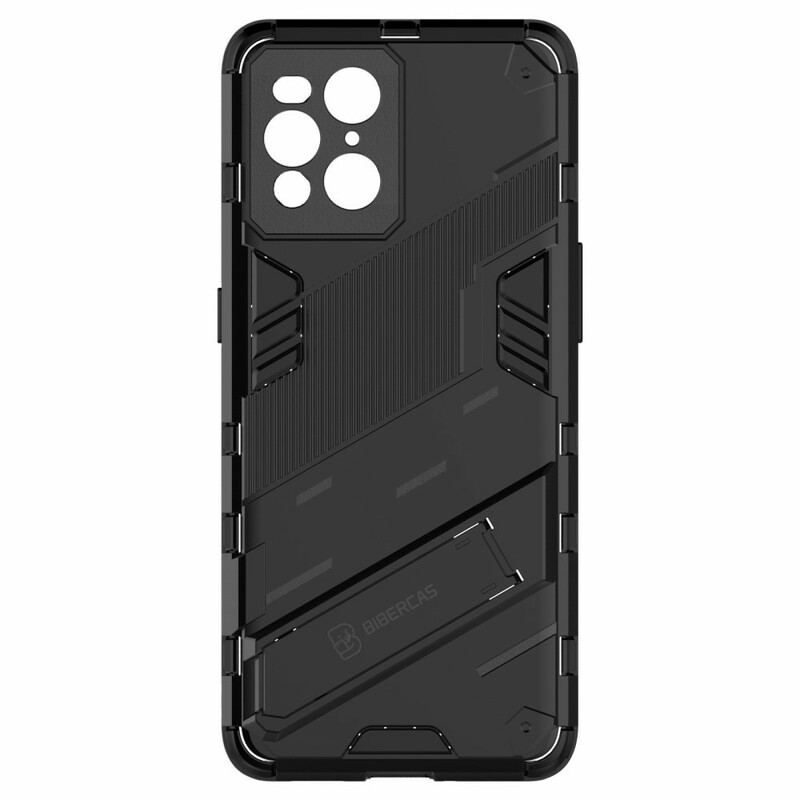Oppo Find X3 / X3 Pro Hoesje Afneembare Hands Free Stand met twee standen Oppo Find X3 / X3 Pro Hoesje Afneembare Hands Free Stand met twee standen