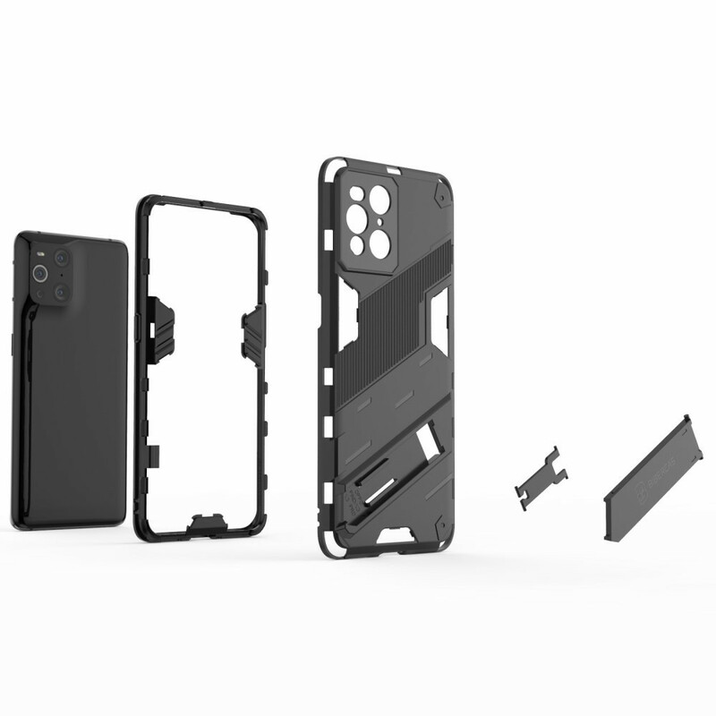 Oppo Find X3 / X3 Pro Hoesje Afneembare Hands Free Stand met twee standen Oppo Find X3 / X3 Pro Hoesje Afneembare Hands Free Stand met twee standen