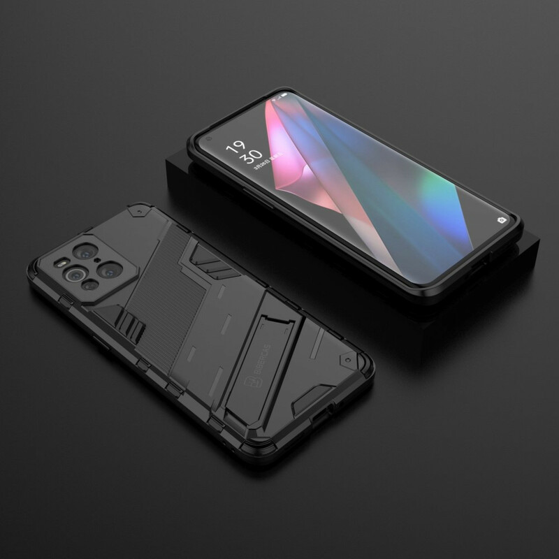 Oppo Find X3 / X3 Pro Hoesje Afneembare Hands Free Stand met twee standen Oppo Find X3 / X3 Pro Hoesje Afneembare Hands Free Stand met twee standen