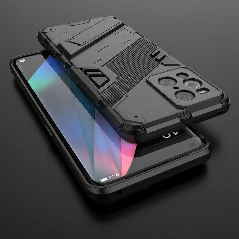 Oppo Find X3 / X3 Pro Hoesje Afneembare Hands Free Stand met twee standen Oppo Find X3 / X3 Pro Hoesje Afneembare Hands Free Stand met twee standen