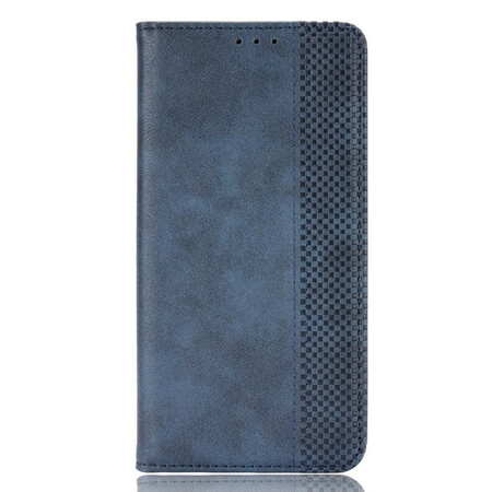 Flip Cover Oppo Find X3 / X3 Pro Lederen Effect Vintage Styling