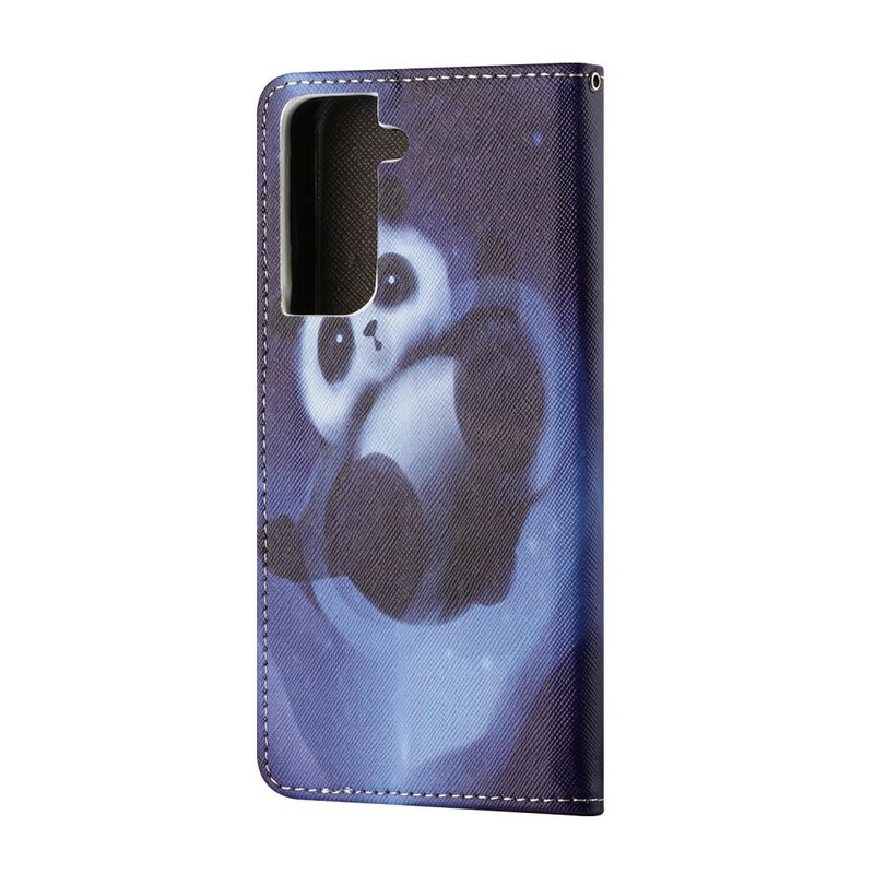 Samsung Galaxy S21 FE Panda Ruimte Hoesje