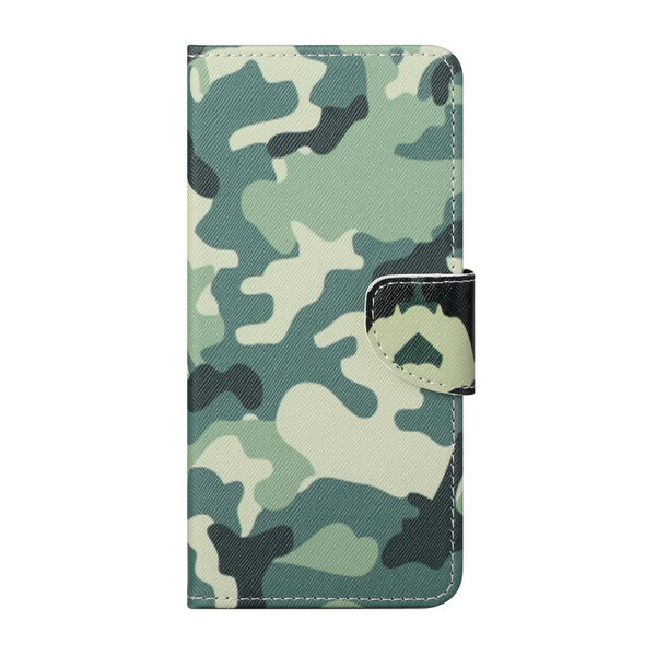 Samsung Galaxy S21 FE Militaire Camouflage Hoesje