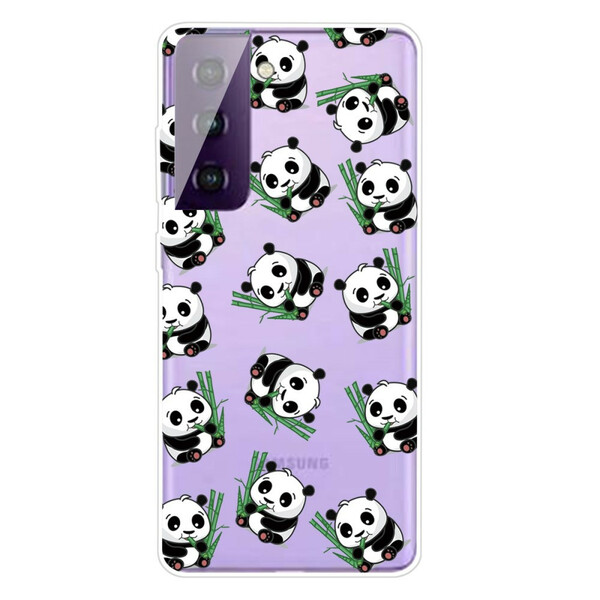 Samsung Galaxy S21 FE Hoesje Little Panda's