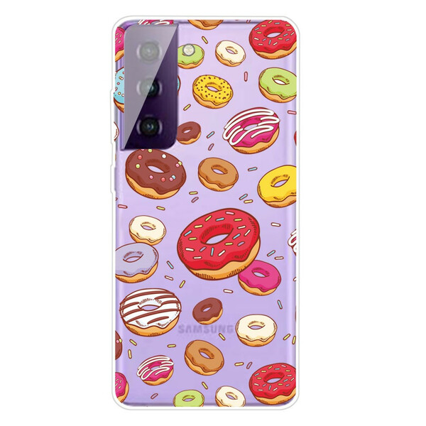 Samsung Galaxy S21 Hoesje FE houdt van donuts