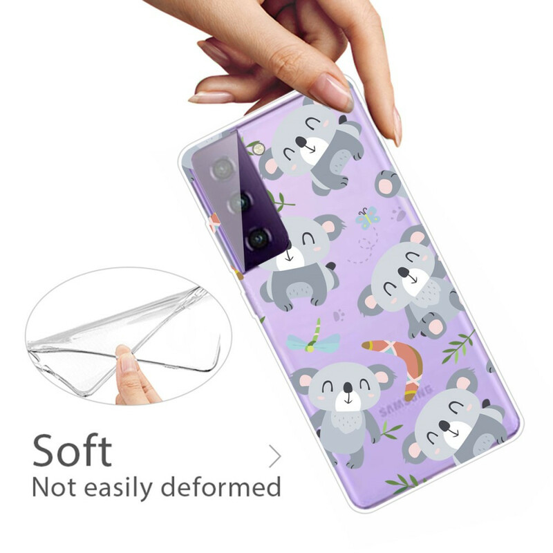 Samsung Galaxy S21 FE Schattig Koala's Hoesje