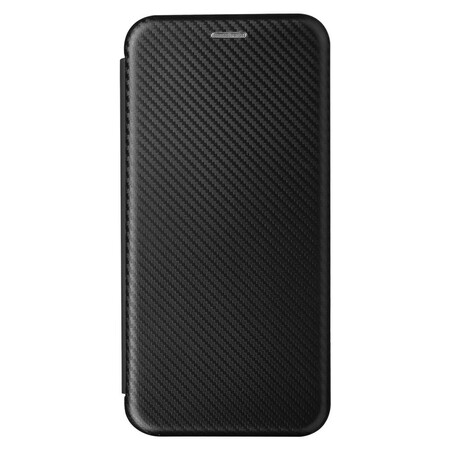 Flip Cover Oppo Find X3 / X3 Pro Silicone Koolstofkleurig