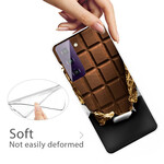 Samsung Galaxy S21 FE Flexibele Hoes Chocolade