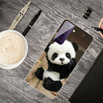Samsung Galaxy S21 FE Flexibele Panda Hoesje