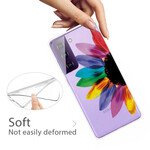Samsung Galaxy S21 FE Kleurrijke Bloem Hoesje