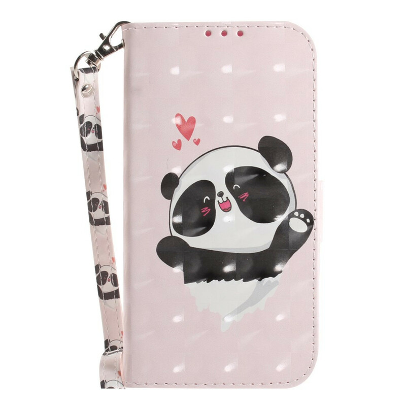 Samsung Galaxy S21 FE Panda Liefdesbandje Hoesje