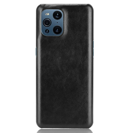 Oppo Find X3 / X3 Pro Lederen Hoesje Lychee Effect