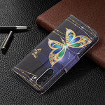 Samsung Galaxy S21 FE Gouden Vlinder Hoesje