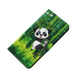 Samsung Galaxy S21 FE Panda en Bamboe Hoesje