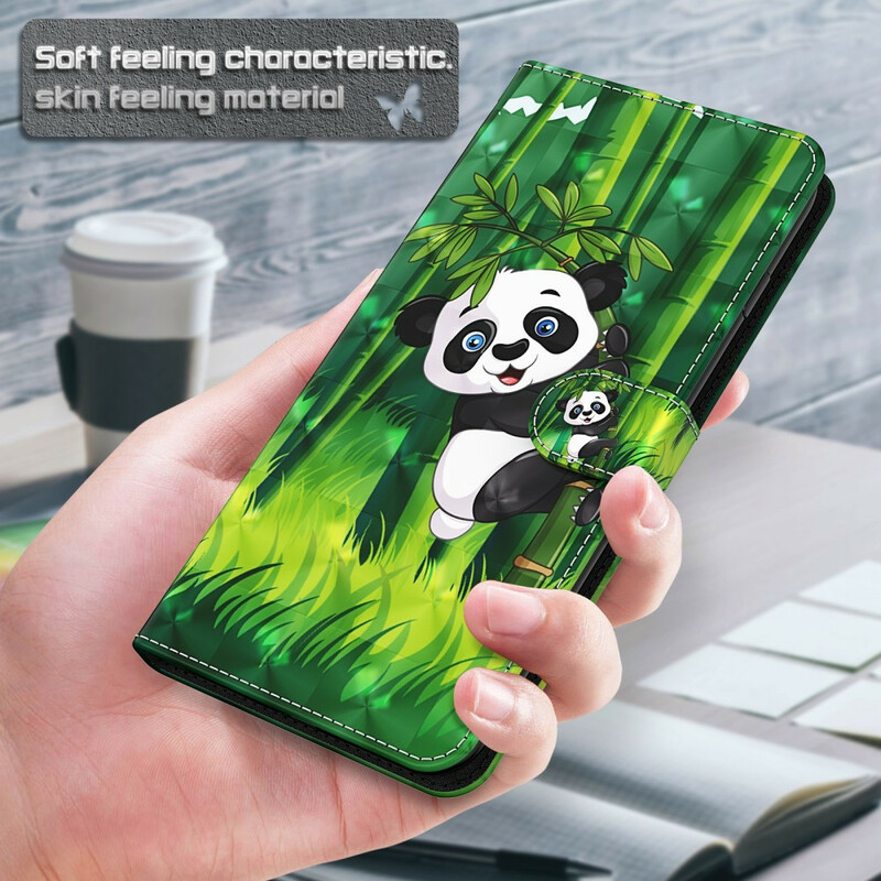 Xiaomi Redmi 9T / Note 9 Panda en Bamboe Hoesje