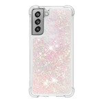 Samsung Galaxy S21 Hoesje FE Desires Glitter