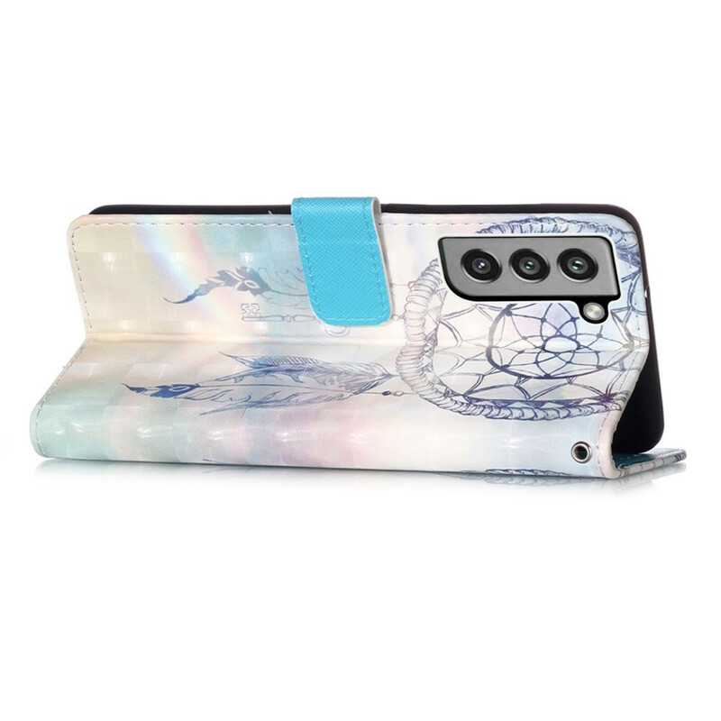 Samsung Galaxy S21 FE Waterverf Dromenvanger Hoesje
