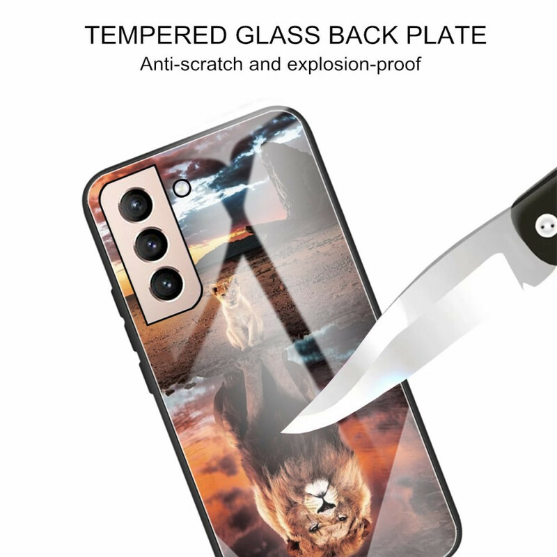Samsung Galaxy S21 FE Case Gehard Glas Cub's Dream