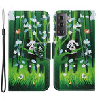 Samsung Galaxy S21 FE Hoesje Panda Walk