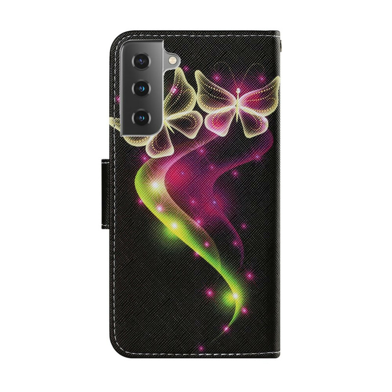 Samsung Galaxy S21 FE Hoesje Magische Vlinders