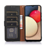 Samsung Galaxy S21 FE stijl Litchi RFID hoesje KHAZNEH