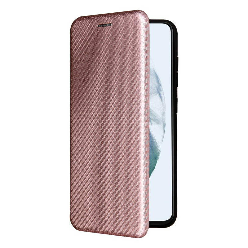 Flip cover Samsung Galaxy S21 FE Carbon Fibre