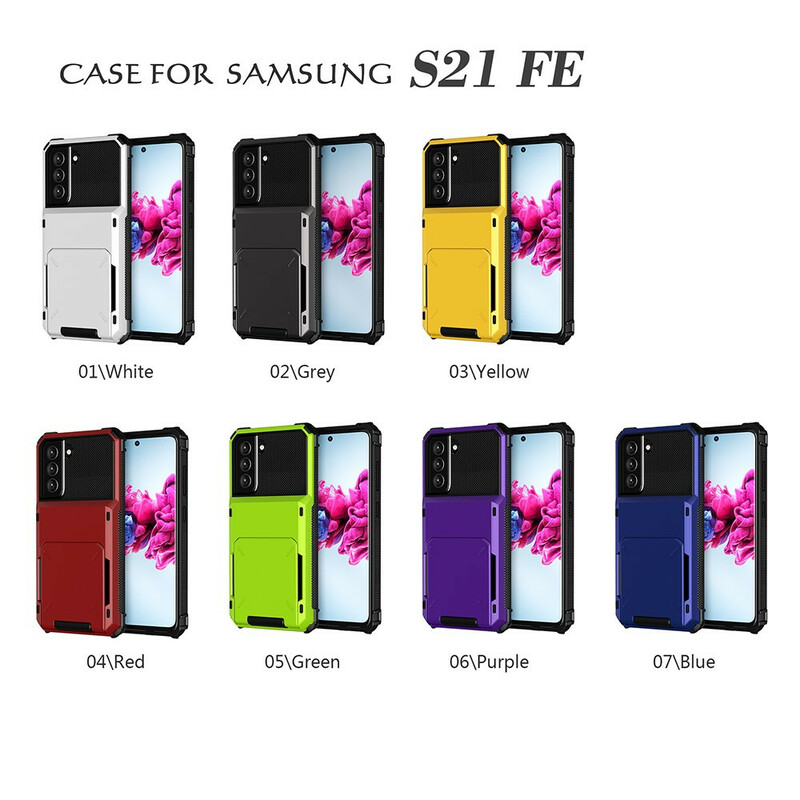 Samsung Galaxy S21 FE kaart etui Flip stijl