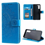 Samsung Galaxy S21 FE Mandala Zon Hoesje Samsung Galaxy S21 FE Mandala Zon Hoesje