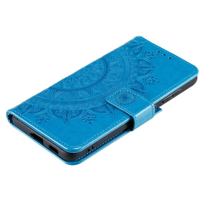 Samsung Galaxy S21 FE Mandala Zon Hoesje Samsung Galaxy S21 FE Mandala Zon Hoesje