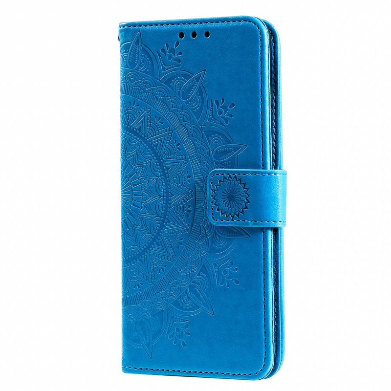 Samsung Galaxy S21 FE Mandala Zon Hoesje Samsung Galaxy S21 FE Mandala Zon Hoesje
