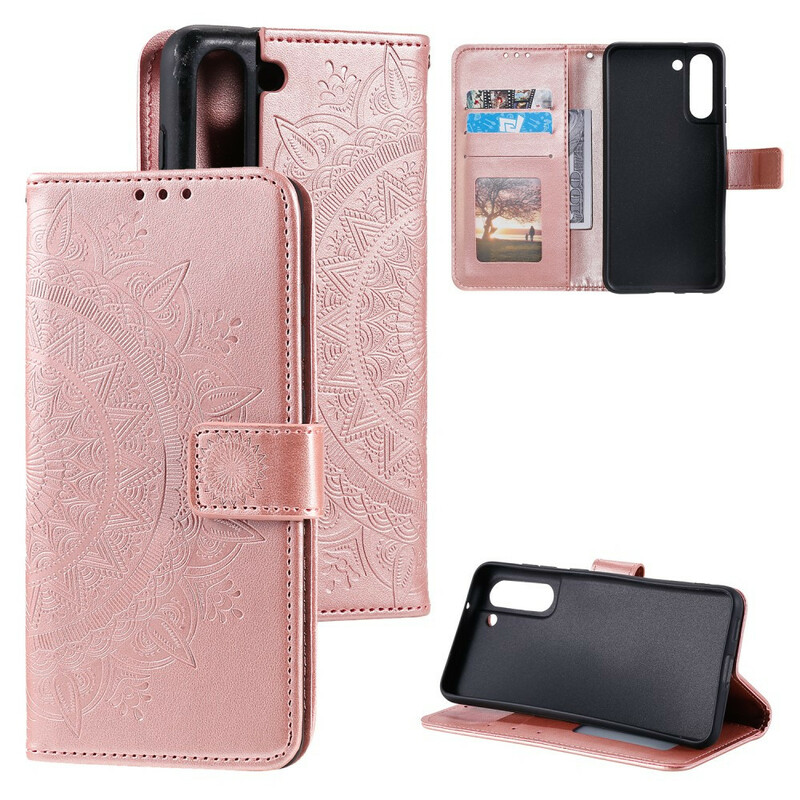 Samsung Galaxy S21 FE Mandala Zon Hoesje