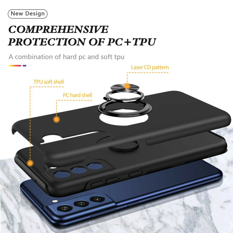 Samsung Galaxy S21 FE Case Magnetische Ring