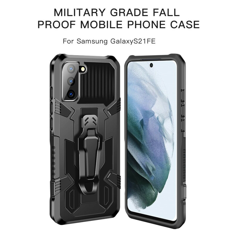 Samsung Galaxy S21 FE Robot Case met Riemclip