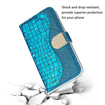 Samsung Galaxy S21 FE Croco Diamant Hoesje