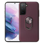 Samsung Galaxy S21 FE Afneembaar Hoesje met Steunring