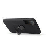 Samsung Galaxy S21 FE Afneembaar Hoesje met Steunring