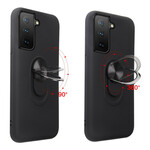 Samsung Galaxy S21 FE Afneembaar Hoesje met Steunring