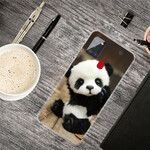Samsung Galaxy A21s Flexibele Panda Hoesje